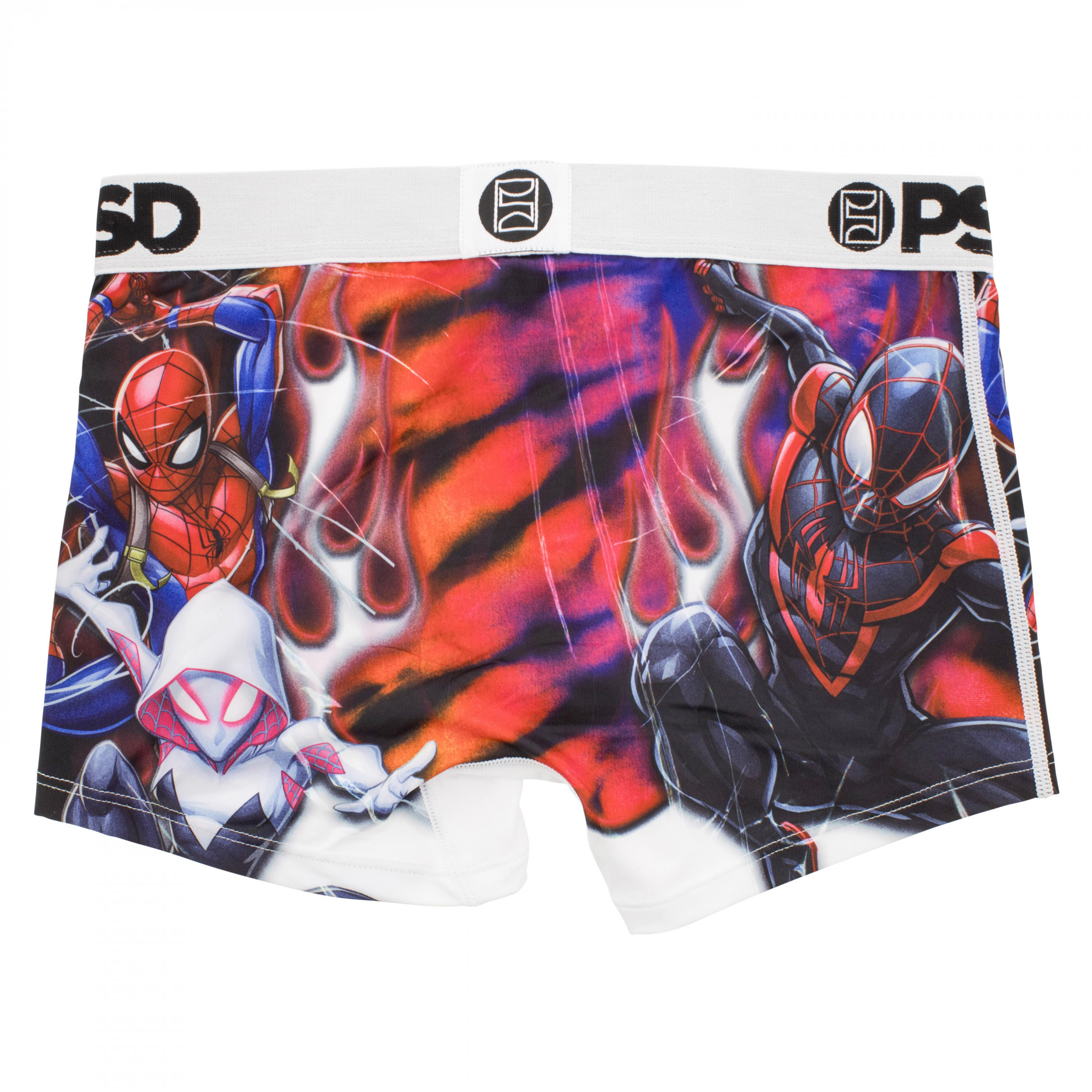 Spider-Man Spider-Verse Triad PSD Boy Shorts Underwear